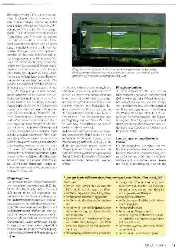 Vorschauseite 2: Selbstbestimmt altern