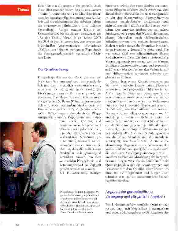Vorschauseite 3: Pflegestützpunkte - eine wirkliche Innovation?