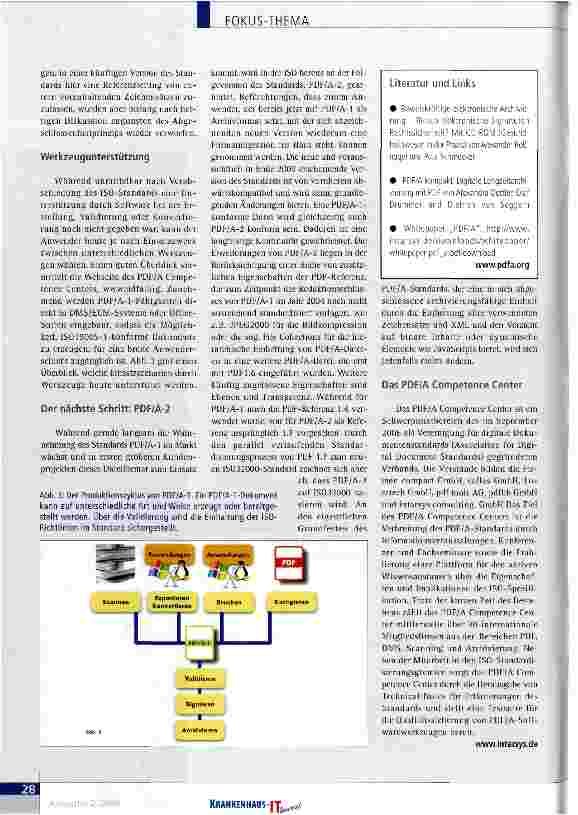 Vorschauseite 3: PDF/A - der neue Standard für die Archivierung elektronischer Dokumente