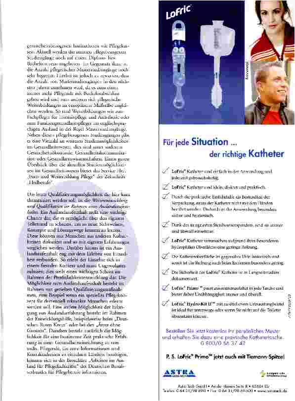 Vorschauseite 3: Perspektive Pflege