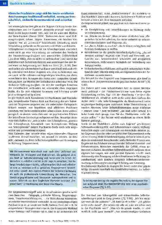 Vorschauseite 3: Salutogenese, Empowerment, Recovery -neue Reizworte für die Psychiatrie?