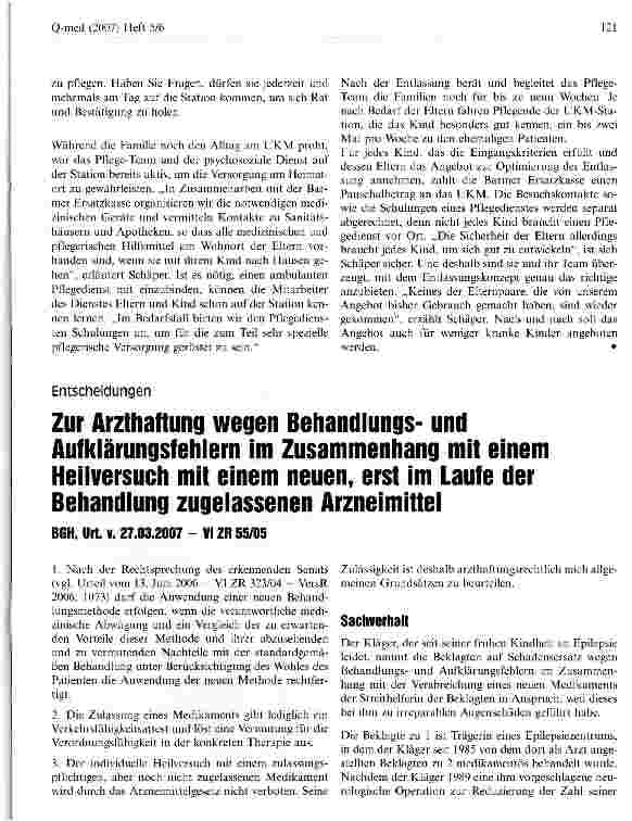 Vorschauseite 2: Neues Entlassungskonzept für schwer kranke Frühund Neugeborene - Eltern werden bereits auf der Station für die Pflege ihres Kindes fit gemacht