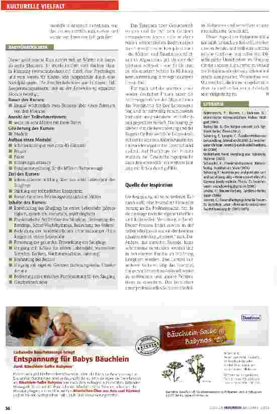 Vorschauseite 4: Familienhebammen -Mittlerinnen zwischen Kulturen
