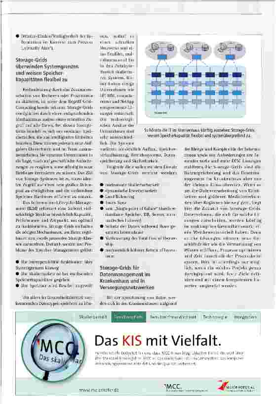 Vorschauseite 2: Via Storage-Grids Zugriff auf sehr große Datenmengen