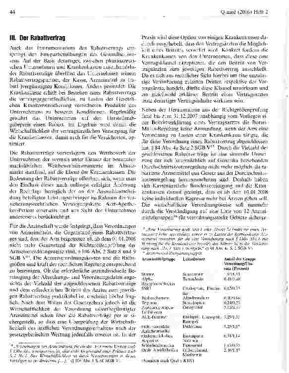 Vorschauseite 5: Rabattverträge nach § 130a Abs. 8 SGB V