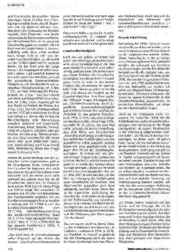 Vorschauseite 2: Vom elterlichen Herrschaftsrecht zum Vorrang des KindeswohlsZur Geschichte der Kinderrechte