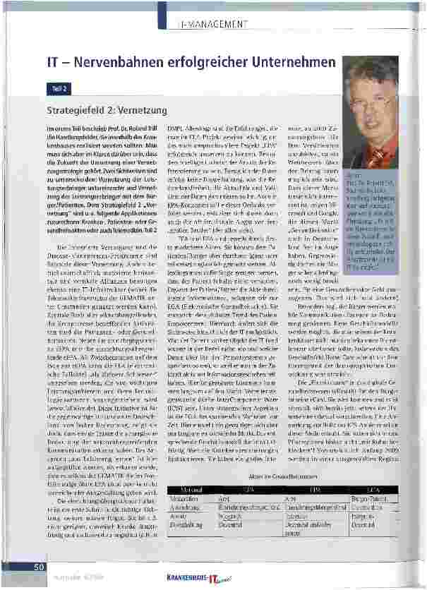 Vorschauseite 1: IT - Nervenbahnen erfolgreicher Unternehmen