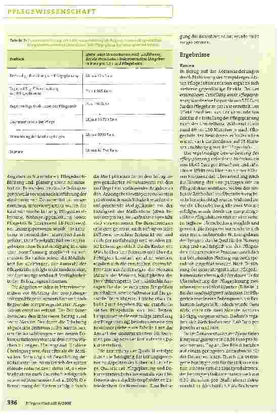 Vorschauseite 3: Effizienz der computergestützten Dokumentation in Pflegeheimen - eine Pilotstudie