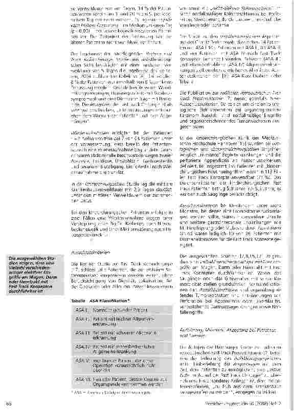Vorschauseite 3: Operative Medizin auf der Schnelloder Überholspur - „Fast Track Konzepte in Chirurgie, Kinderchirurgie und Urologie