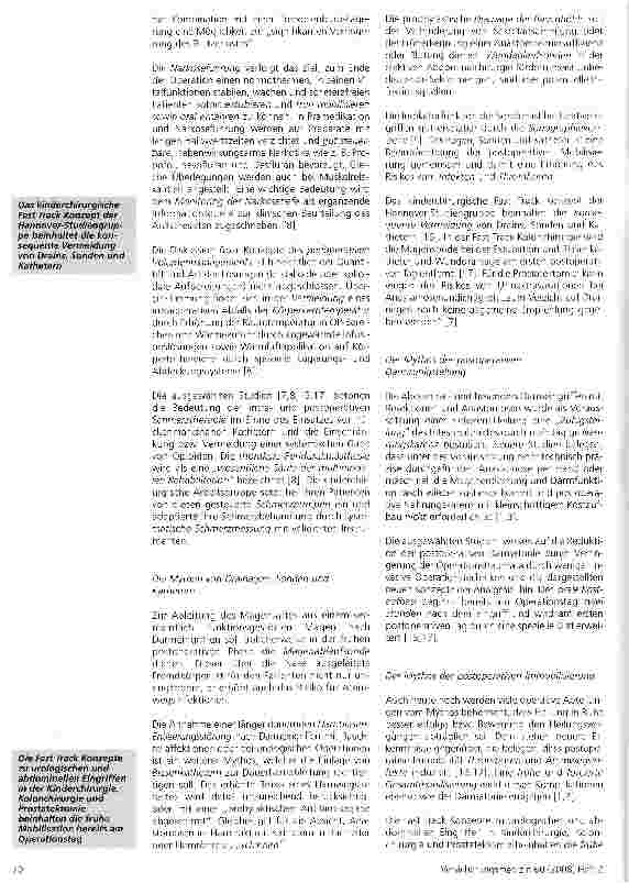 Vorschauseite 5: Operative Medizin auf der Schnelloder Überholspur - „Fast Track Konzepte in Chirurgie, Kinderchirurgie und Urologie