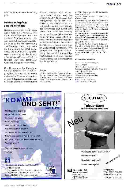 Vorschauseite 4: Patientenverfügung in der Praxis