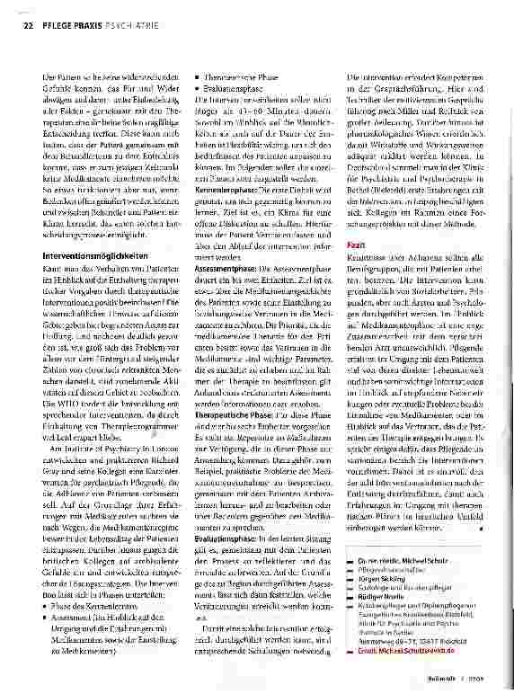 Vorschauseite 3: Gemeinsam Therapien festlegen