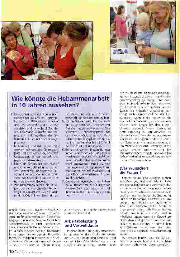 Vorschauseite 4: Geburtsverläufe im klinischen klinischen Kontext
