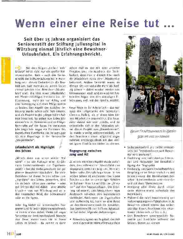 Vorschauseite 1: Wenn einer eine Reise tut