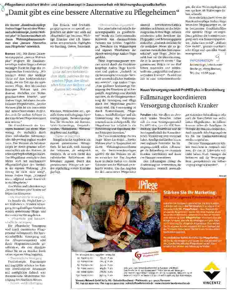 Vorschauseite 1: Damit gibt es eine bessere Alternative zu Pflegeheimen