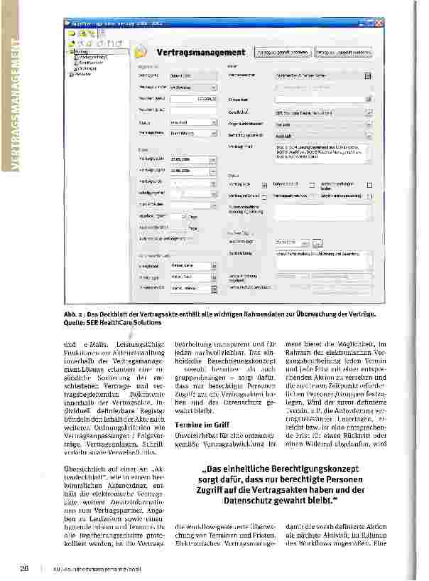 Vorschauseite 3: Ordnung ins Vertragswirrwarr. Vertragsmanagement ist heute ein unternehmenskritisches Muss