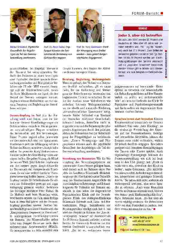 Vorschauseite 2: Preis des Älterwerdens