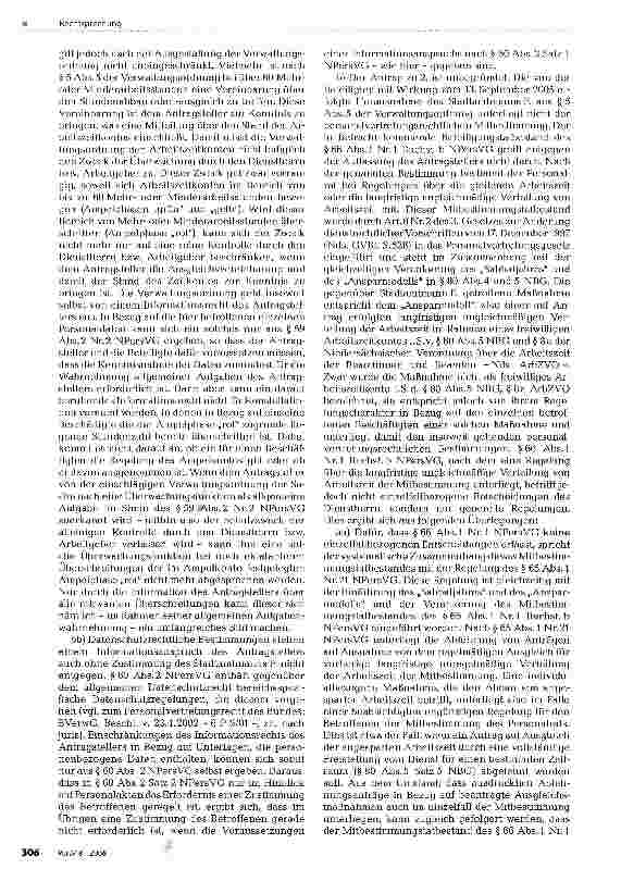 Vorschauseite 6: Mitbestimmung bei Organisationsänderungen
