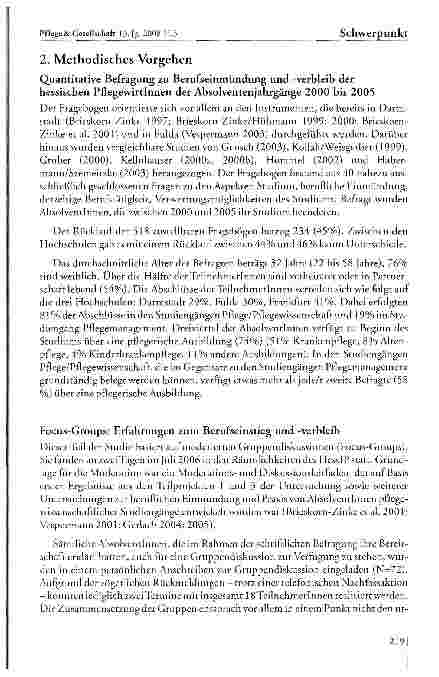 Vorschauseite 5: BuBI: Berufseinmündungsund Berufsverbleibstudie Hessischer Pflegewirtinnen — eine Studie des Hessischen Instituts für Pflegeforschung (HessIP)
