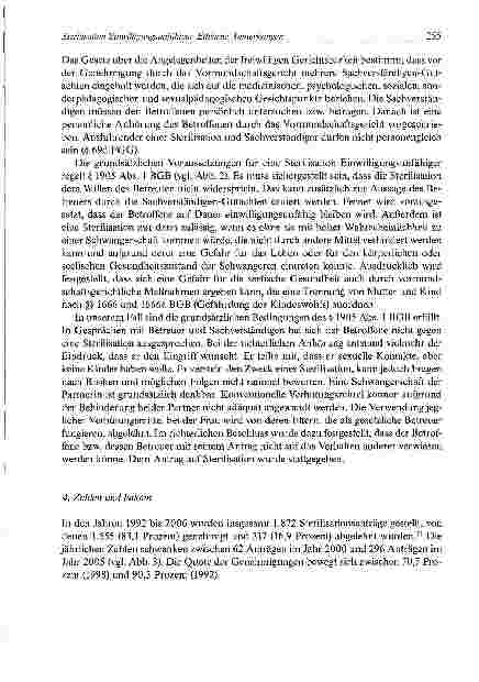 Vorschauseite 5: Sterilisation Einwilligungsunfähiger Ethische Anmerkungen anhand eines Case Reports