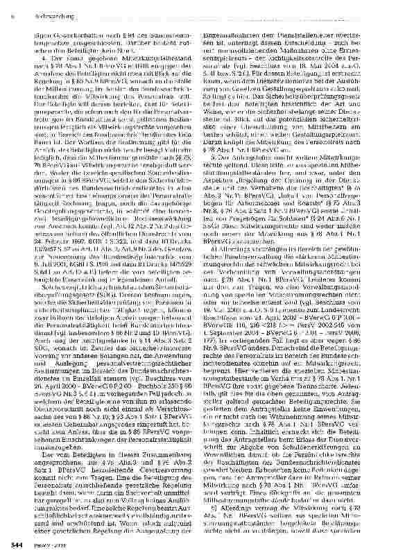 Vorschauseite 3: Mitwirkung bei Dienstvorschrift zur Abgabe von Schuldenerklärungen
