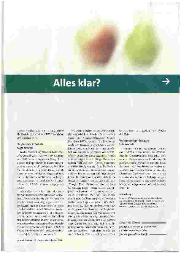 Vorschauseite 2: Arzt im Angesicht des Grauens