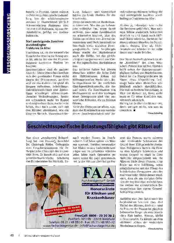 Vorschauseite 3: Frühe OP senkt Mortalität