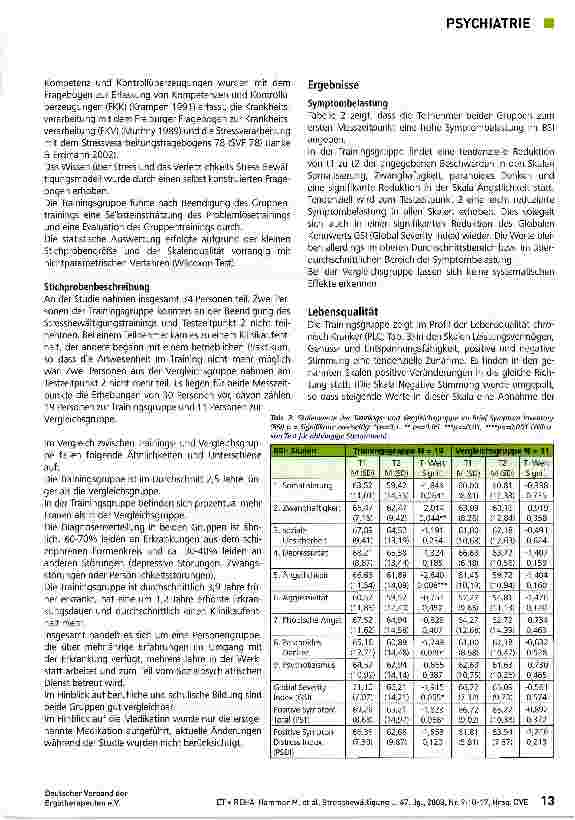 Vorschauseite 4: Stressbewältigungstraining (SBT) für psychisch kranke Menschen