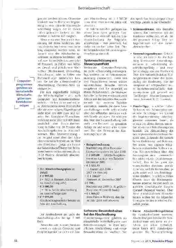 Vorschauseite 3: Kostenfaktor EDV-Technik: Steuern sparen bei Hardwareund Software-AnschaffungenComputer-Investitionen professionell planen