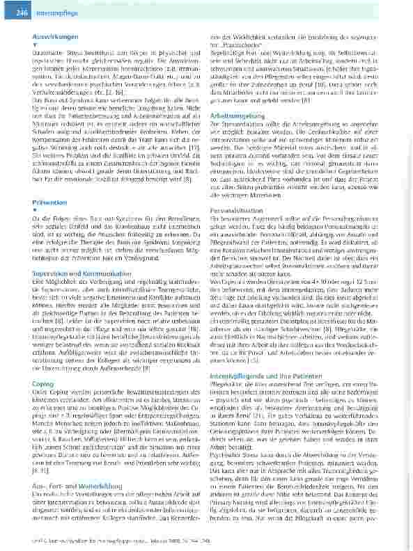 Vorschauseite 3: Intensivpflege Burn-out-Syndrom bei Intensivpflegepersonal