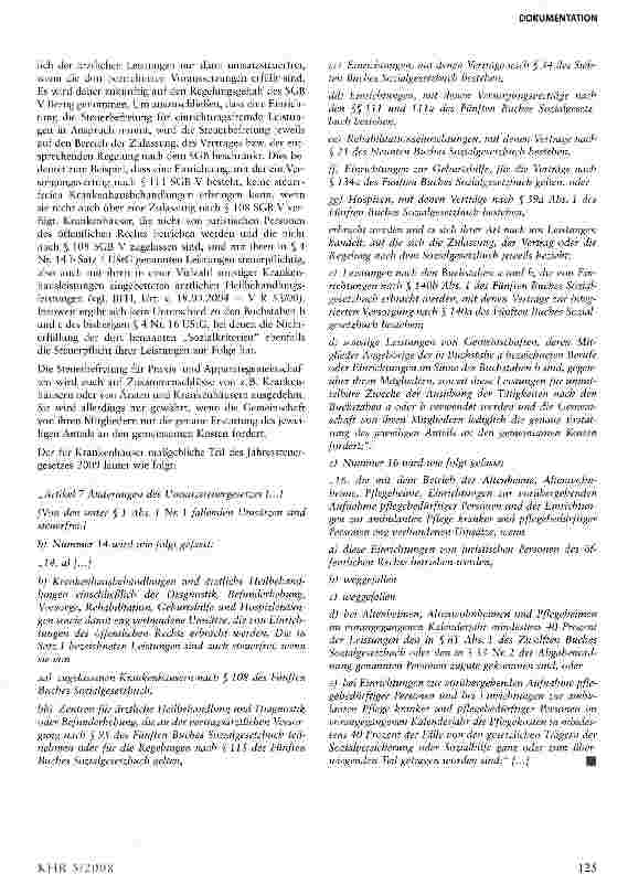 Vorschauseite 2: Jahressteuergesetz 2009 im Bundeskabinett beschlossen
