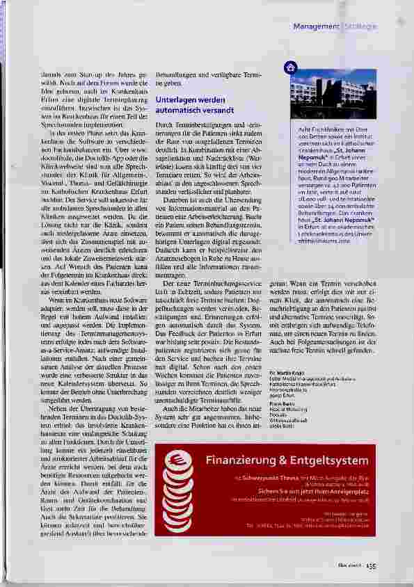 Vorschauseite 2: Digital Sprechstunden buchen