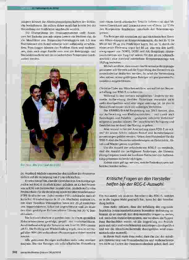 Vorschauseite 5: 22. Fachkongress der DGSV 30. September -1. Oktober 2018 in Fulda