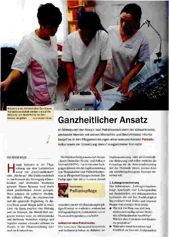 Vorschauseite 1: Ganzheitlicher Ansatz