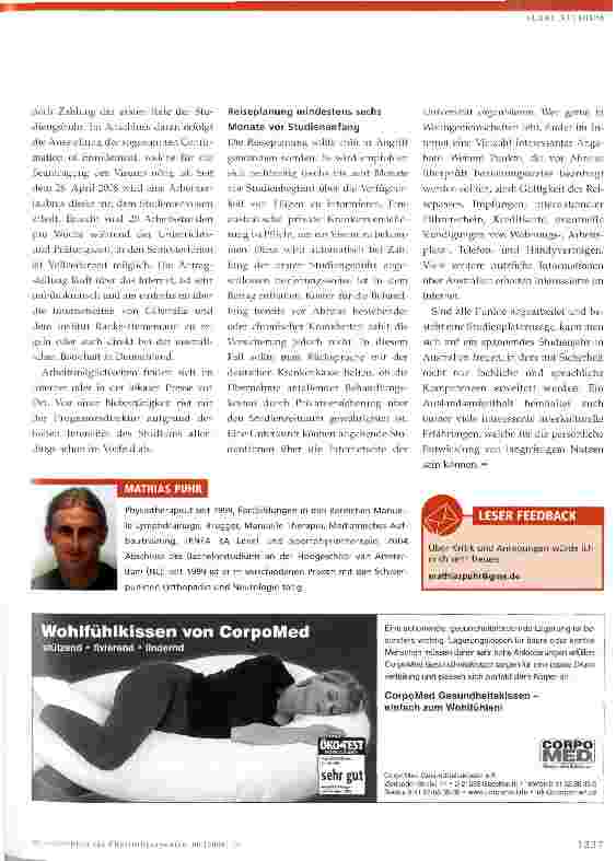 Vorschauseite 3: Masterstudiengang in AustralienVorbereitungen auf ein Studienjahr an der University of South Australia in Adelaide