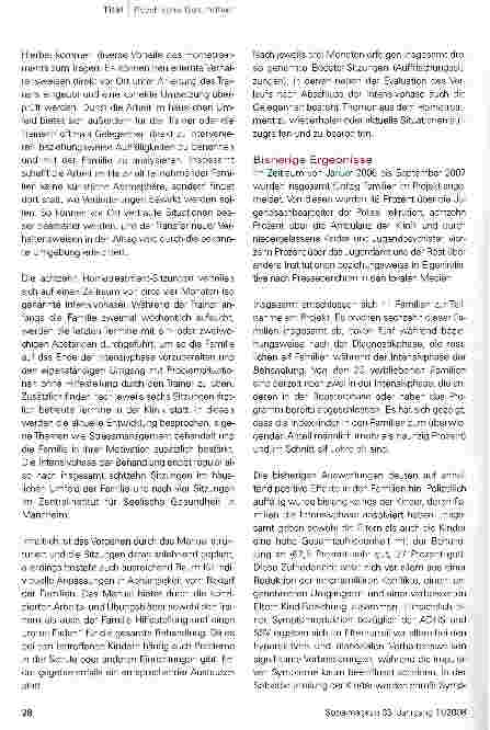 Vorschauseite 5: Hilfe für straffällige Zappelphilippe