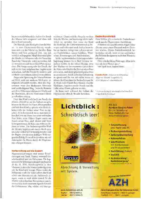 Vorschauseite 2: Hände die zuhören (Teil II)