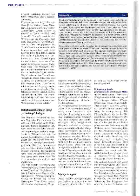 Vorschauseite 3: Professionelle Einstellungen und Copingstrategien