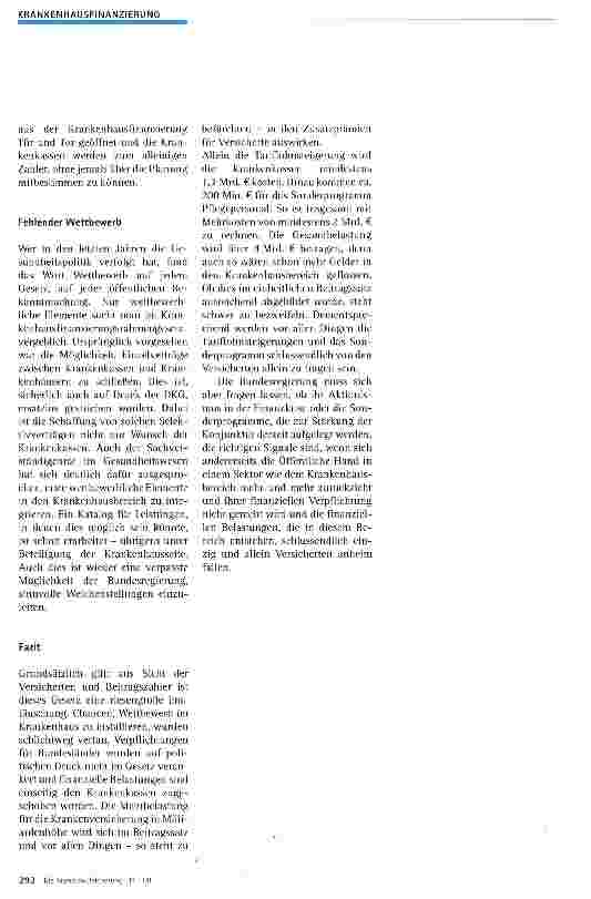 Vorschauseite 3: Ein misslungener Versuch Neue Belastungen für Versicherte und Arbeitgeber