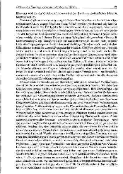Vorschauseite 5: Medizinischer Fortschritt und die Krise der Ziele der Medizin
