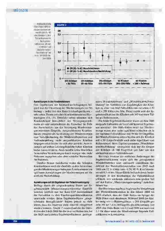 Vorschauseite 5: Umsetzung und Auswirkungen der Mindestmengen