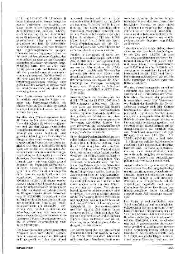 Vorschauseite 3: Zum Erfordernis der Ergänzungsbetreuung
