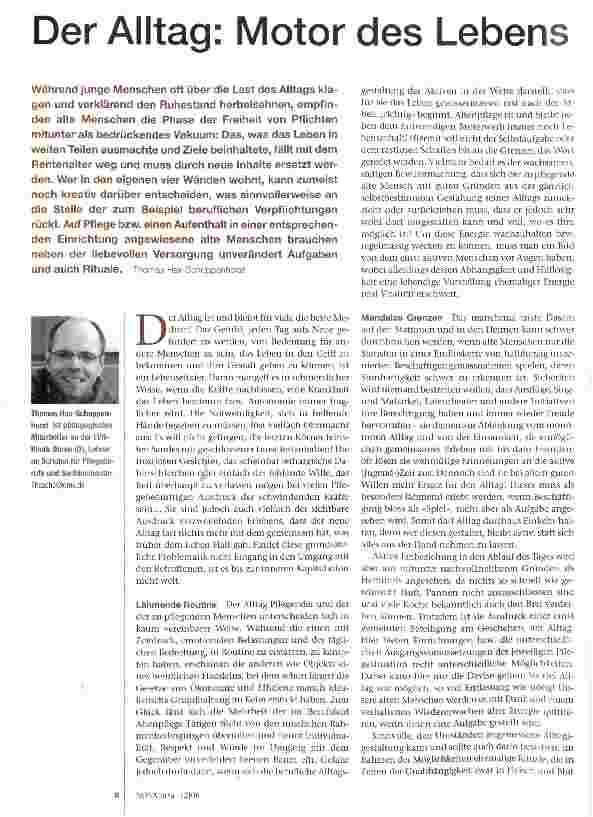 Vorschauseite 1: Der Alltag: Motor des Lebens