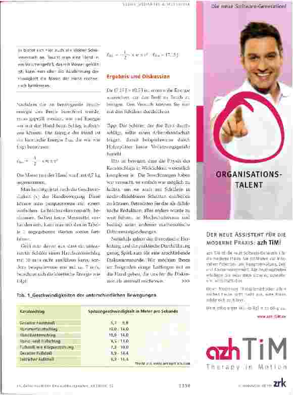 Vorschauseite 4: Zwischen Relativiätstheorie und Anatomie