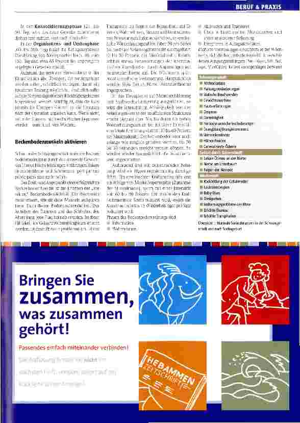 Vorschauseite 2: Physiotherapie nach Kaiserschnitt