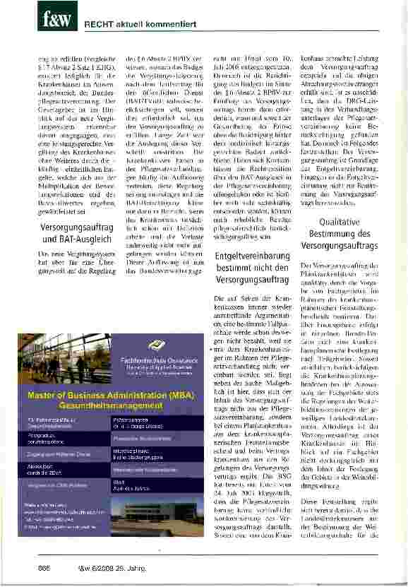 Vorschauseite 3: Versorgungsauftrag sowie zu den Versorgungsmöglichkeiten der Krankenhäuser
