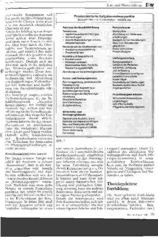 Vorschauseite 2: Fortund Weiterbildung für Führungsnachwuchskräfte im Krankenhaus