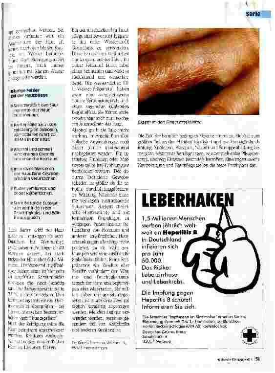 Vorschauseite 2: Wundversorgung in der Pflege Die Hautpflege