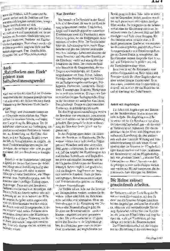 Vorschauseite 3: Sozialarbeit als Teil der Pflege