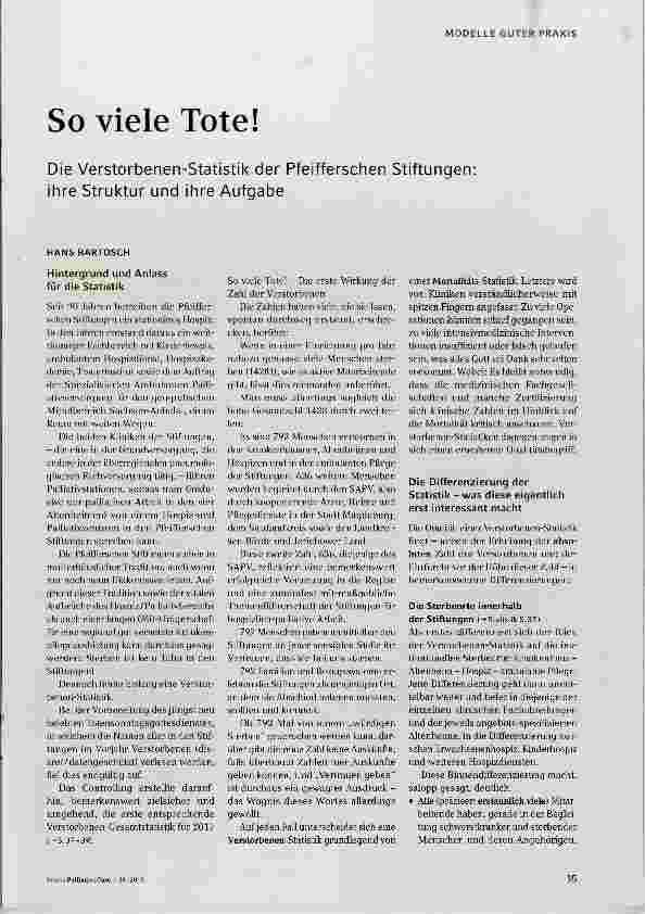 Vorschauseite 1: So viele Tote!